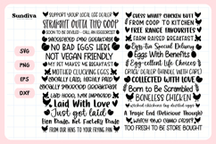 30 Funny Egg Container Sayings SVG Bundle Product Image 3