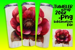 Spring Garden Glamour: 3D Tumbler Art Product Image 1
