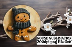 Joyful Circle Designs Sublimation PNG, Gingerbread Product Image 1