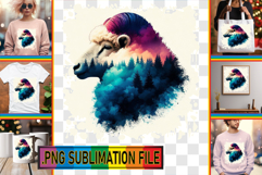 Unique TOTE BAG Magic PNG, Animals Art Product Image 1