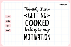 Funny Dish/Kitchen Towel Quote SVG | Getting Cooked Product Image 3
