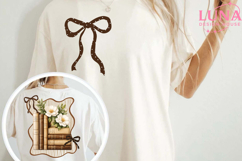 Colorful Boho Floral Bookworm Png, Bookish Png, Preppy Book Product Image 6