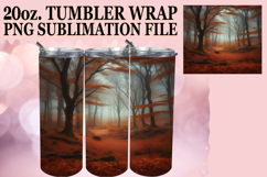 Bright love 20oz tumbler wrap, Autumn Product Image 1