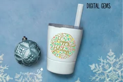 Happy Holidays, Christmas SVG / PNG / EPS / DXF files Product Image 5