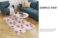 3 Types of Carpets in Living Room Mockup Set Product Image 9