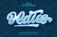 Retro, vintage text effect, old 80’s editable text style Product Image 1