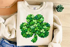 Shamrock png | Faux Painted St Patricks Day Clover Product Image 8
