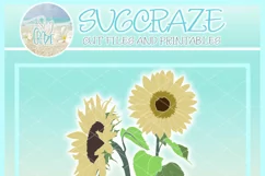 Sunflowers Svg Dxf Eps Png Pdf Files For Cricut Silhouette Product Image 4