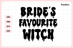 Spooky Bachelorette Party Saying SVG | Favourite Witch Product Image 3