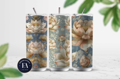 Indian heritage Lotus Pattern | Lotus botanical Florals Product Image 2
