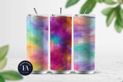 Watercolor Wash Digital Paper | Seamless Rainbow Texture Product Image 2