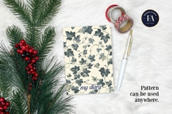 Ivy Floral Pattern | Vintage Botanical Leaf Texture Product Image 4