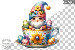 Easter Gnome Sublimation - Clipart PNG Design Product Image 1