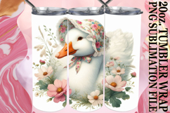 SERENE GIFT 20oz TUMBLER WRAP, Goose Product Image 1