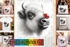 Dazzling TOTE BAG Gift Ideas PNG, Cute Animals Product Image 1