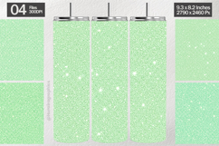 Mint Green Glitter Wrap| Tumbler Sublimation Product Image 1