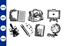 school supplies clip art Product Image 1