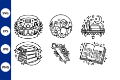 Books and reading scene design Product Image 1