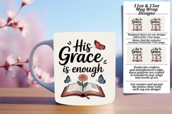 LUSH 15oz PNG Mug Wrap Template , Religious Product Image 1