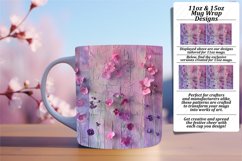 Colorful Spring Floral Mug Wrap - Sublime Spectra Product Image 1
