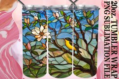 Radiant Stained Glass Tumbler Artistry Product Image 1