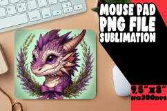 BLISSFUL mouse PAD Fun Design, Dragon Product Image 1