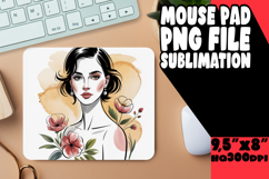 Joyful Mouse Mat Designs for Kids, Beauty Woman Product Image 1