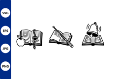Open Book Icons Product Image 1