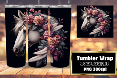 20oz Tumbler Wrap for Unique Style , Horse Product Image 1