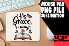 Whimsical Desk Pad Sublimation Ideas, Religious Product Image 1