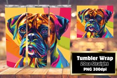 Unique Dog Pattern Tumbler Wrap 20oz Design Product Image 1