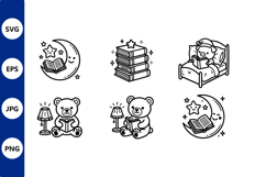 Cute teddy bear sitting by a lamp Product Image 1