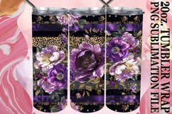 Leopard Luxe &amp; Jungle Glamour Tumbler Designs - 20oz Product Image 1