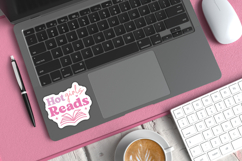 Printable Book Lover Sticker Bundle - 15 Designs Product Image 11