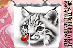JOYFUL ESCAPE 20oz TUMBLER WRAP, Cute Animals Product Image 1