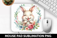 Cute Animals Mouse Pad Bundle, Sublimation Mouse Pad PNG Product Image 7