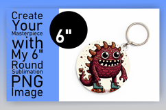 Gorgeous Circle Design for Sublimation , Monster Product Image 1