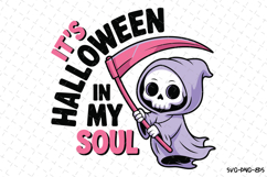 It&#039;s Halloween in kmy soul Svg | Halloween Svg | Svg File Product Image 1
