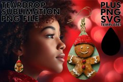 Timeless Teardrop Earrings GIFT IDEAS, Gingerbread Man Product Image 1