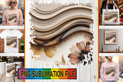 LUMINOUS TOTE BAG Gift Ideas PNG, Pattern Product Image 1