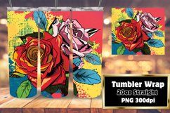 Vivid 20oz Pop Art Tumbler Designs Product Image 1