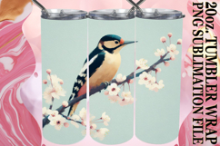 Tender love 20oz tumbler wrap, Birds Product Image 1