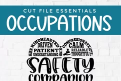 Safety Companion svg for a Caregiver or a home care sitter Product Image 4