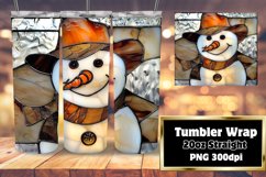 Christmas Snowman 3D Wrap Holiday Pattern Product Image 1