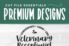 Vet Receptionist svg, a Veterinary receptionist svg with paw Product Image 4