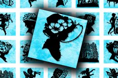 Digital Collage Sheet - Silhouettes Digital Product Image 3