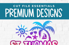 2027 St. Thomas svg - US Virgin Islands Vacation or Trip Product Image 4