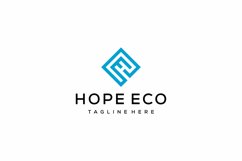 HE geometric logo Product Image 1