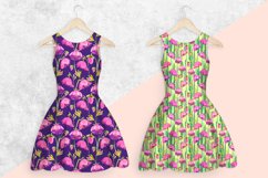 seamless watercolor flower patterns digital paper Product Image 8