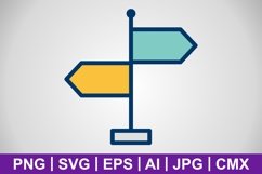 Vector Direction Icon Product Image 1